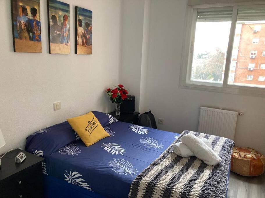 Silencioso, Luminoso Y Familiar Apartamento Appartamento Madrid Esterno foto